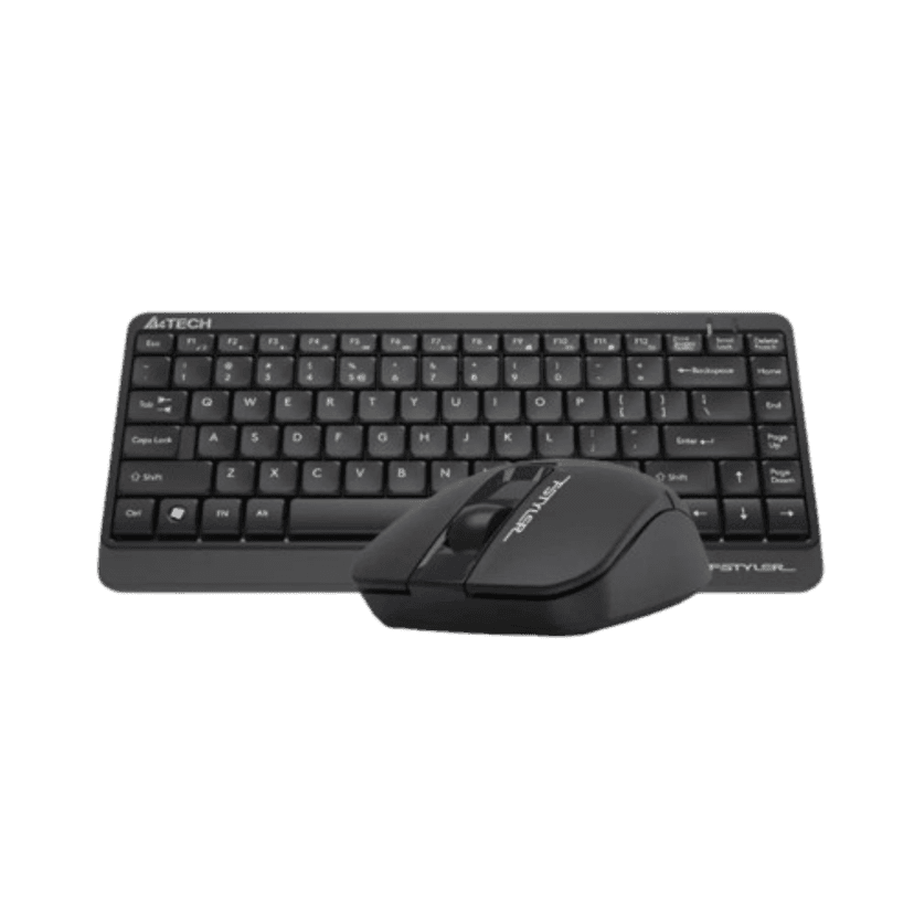A4Tech FG1112 Fstyler Black 2.4G Wireless Bangla Keyboard with FG12 Wireless Mouse Combo for PC & Laptop ( Pre-owned )