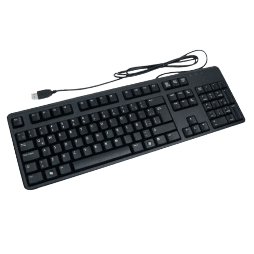Logitech K120 USB Bangla & English Keyboard for PC & Laptop – Black ( Pre-owned )