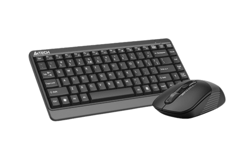 A4Tech FG1010 Fstyler Grey 2.4G Wireless Bangla Keyboard with FG10 Wireless Mouse Combo for PC & Laptop ( Pre-owned )