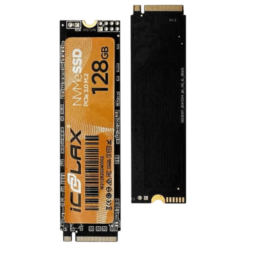 ICCOLAX 128GB M.2 SSD | High-Speed PCIe NVMe Solid State Drive ( Pre-owned )