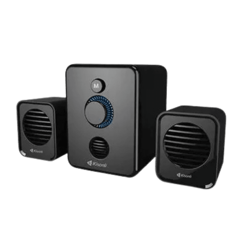Kisonli U-3000 Bluetooth Speaker | Wireless Portable Multimedia Speaker with FM Radio, USB, AUX & SD Card Support (Pre-Owned)