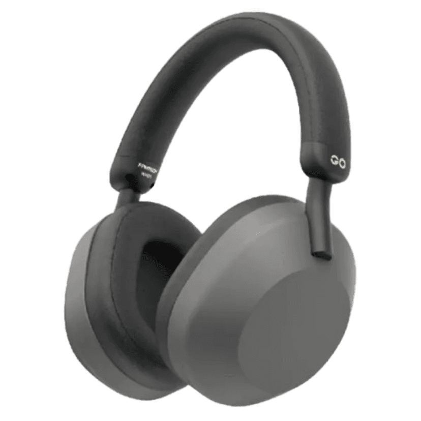 Fantech GO Tune WH06 Bluetooth Headphones (Gray) – Wireless Stereo Sound with Built-in Microphone ( Pre-owned )