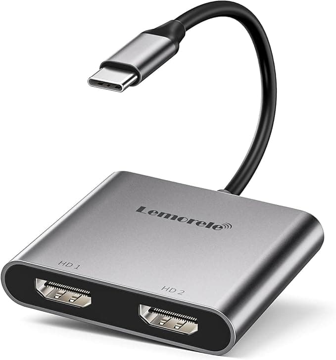 Lemorele HD10 Dual HDMI Adapter